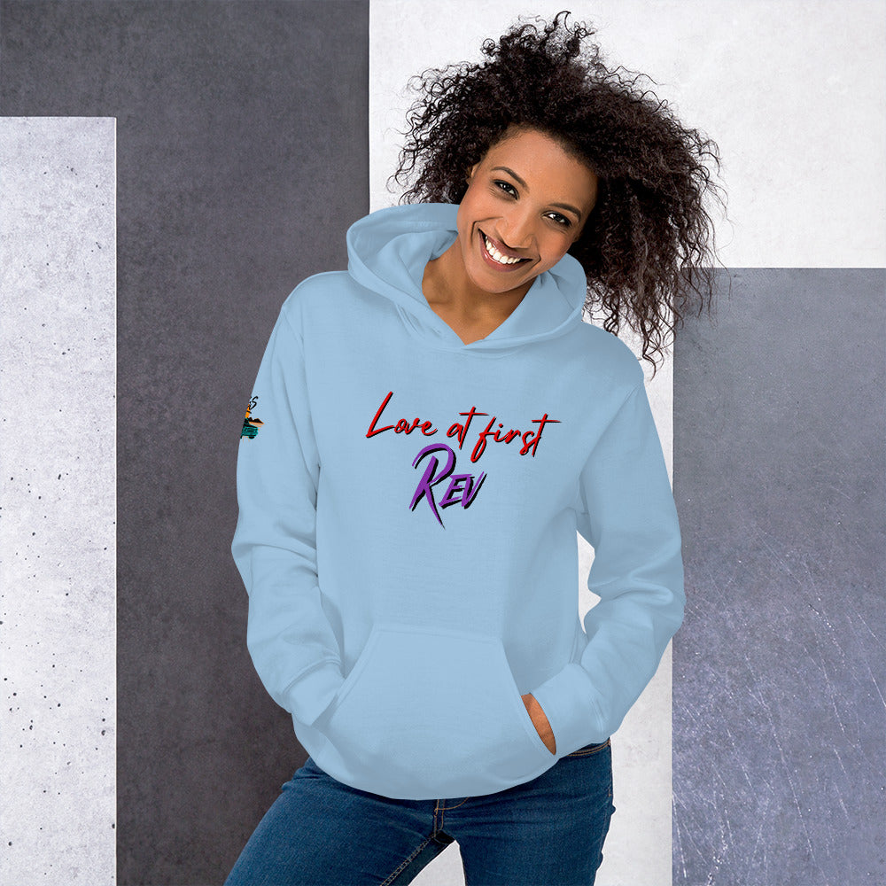 Love At First Rev Unisex Hoodie