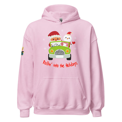 Rollin' Into The Holidays Unisex Hoodie