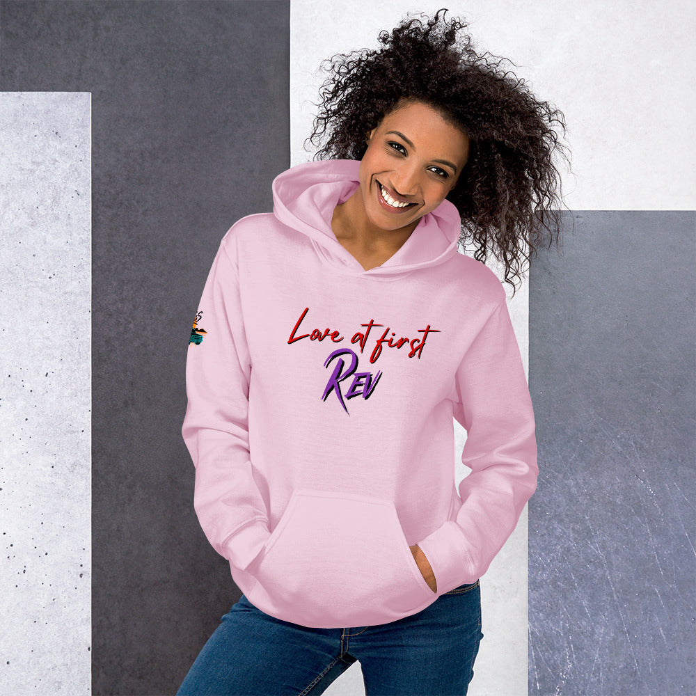 Love At First Rev Unisex Hoodie