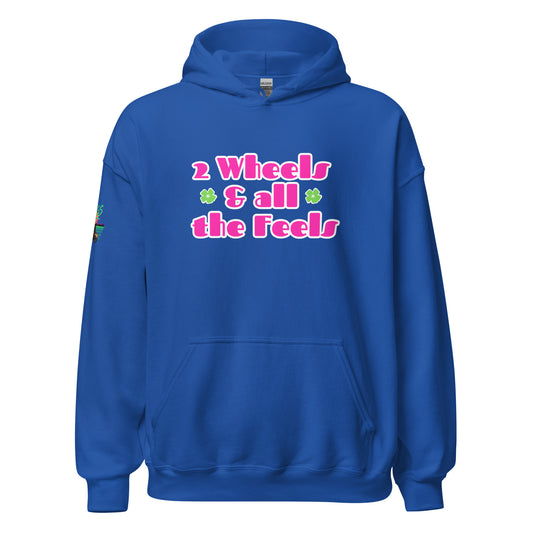 2 Wheels & All The Feels Unisex Hoodie