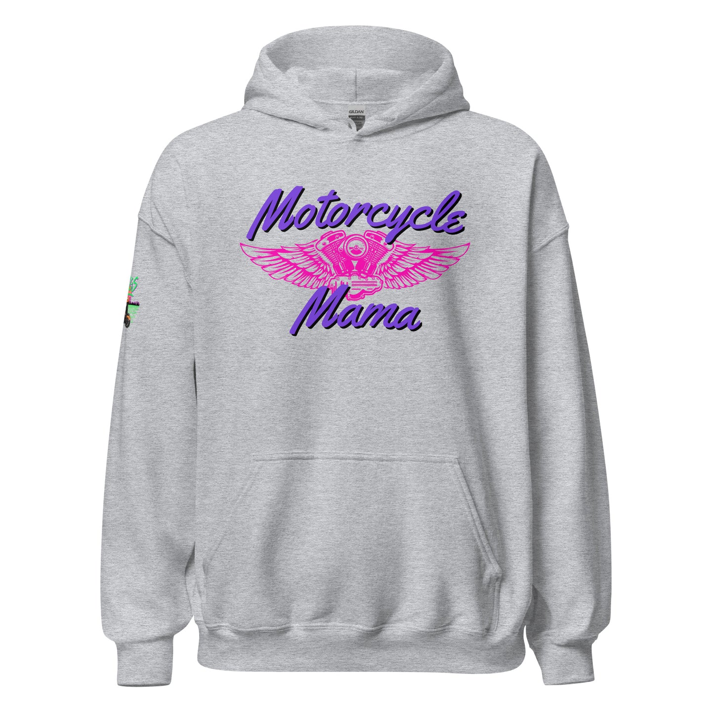 Motorcycle Mama Unisex Hoodie