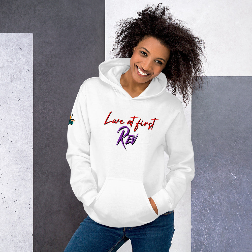 Love At First Rev Unisex Hoodie