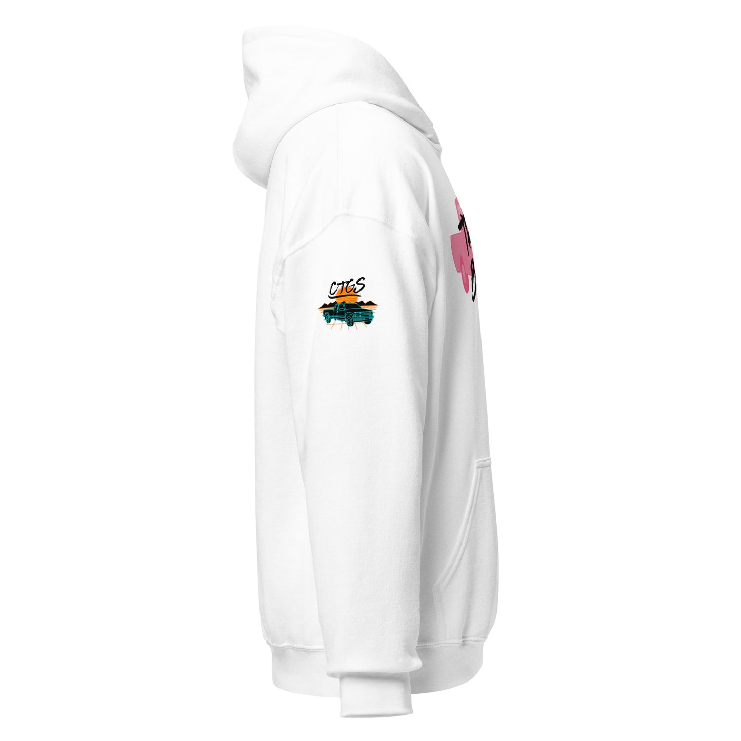 Truck Babe Unisex Hoodie