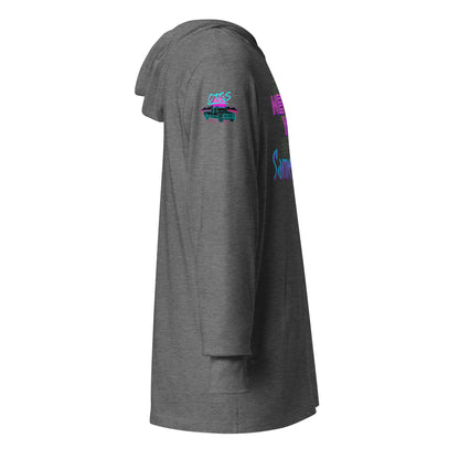 New Year Same Bullshit Hooded Long-sleeve Tee