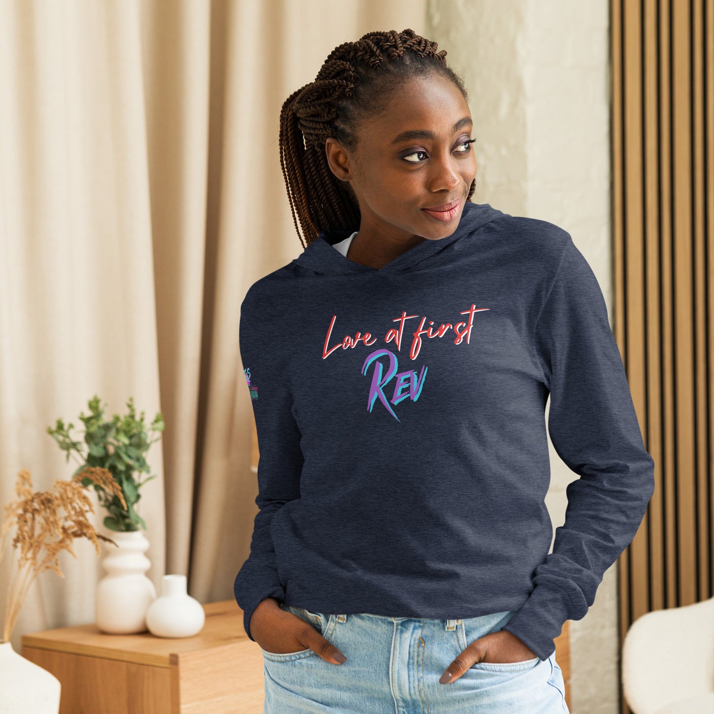 Love At First Rev Hooded Long-sleeve Tee