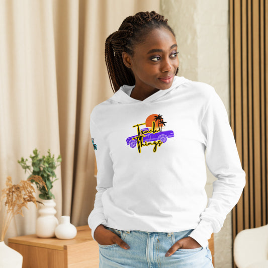 Truck Things Hooded Long-sleeve Tee