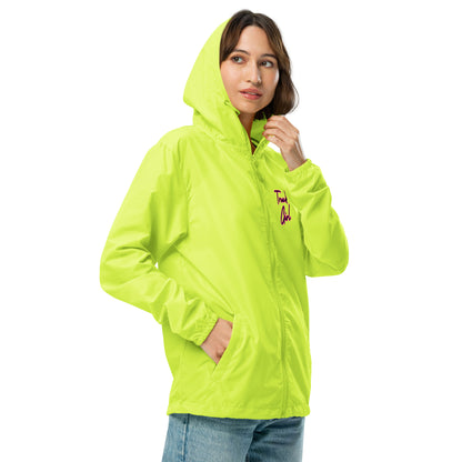 Truck Girl Unisex Lightweight Zip Up Windbreaker