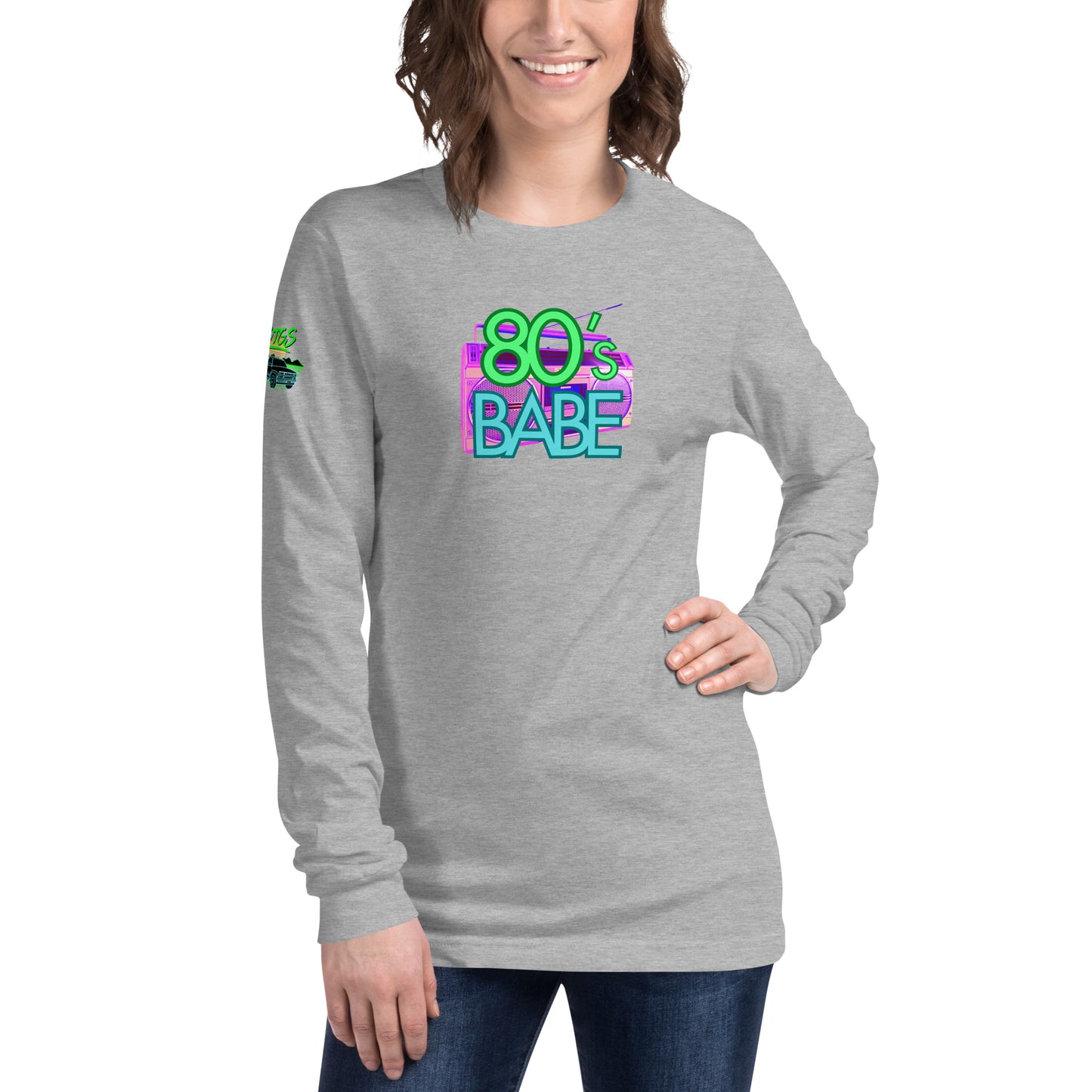 80's Babe Unisex Long Sleeve Tee