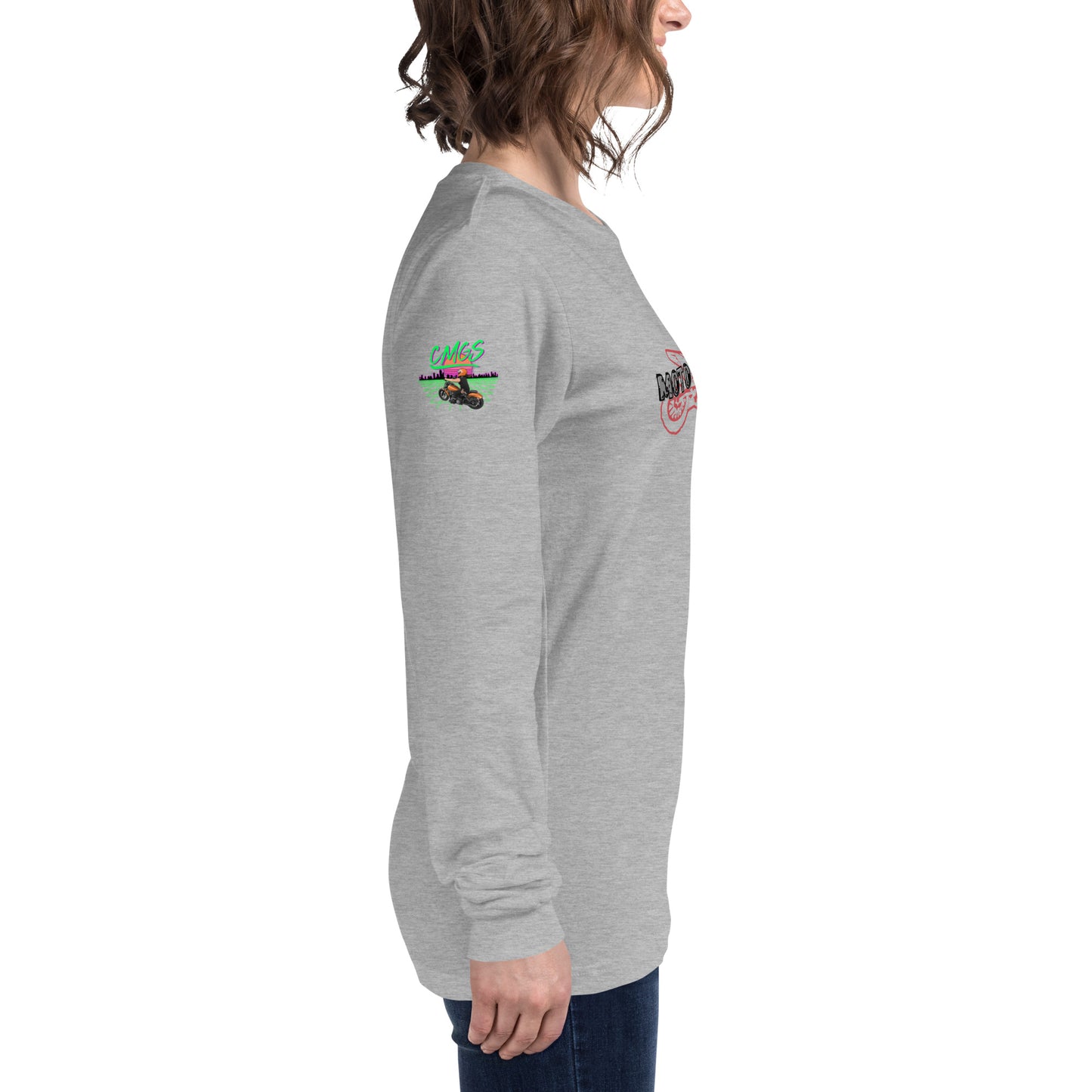 Moto Maniac Unisex Long Sleeve Tee