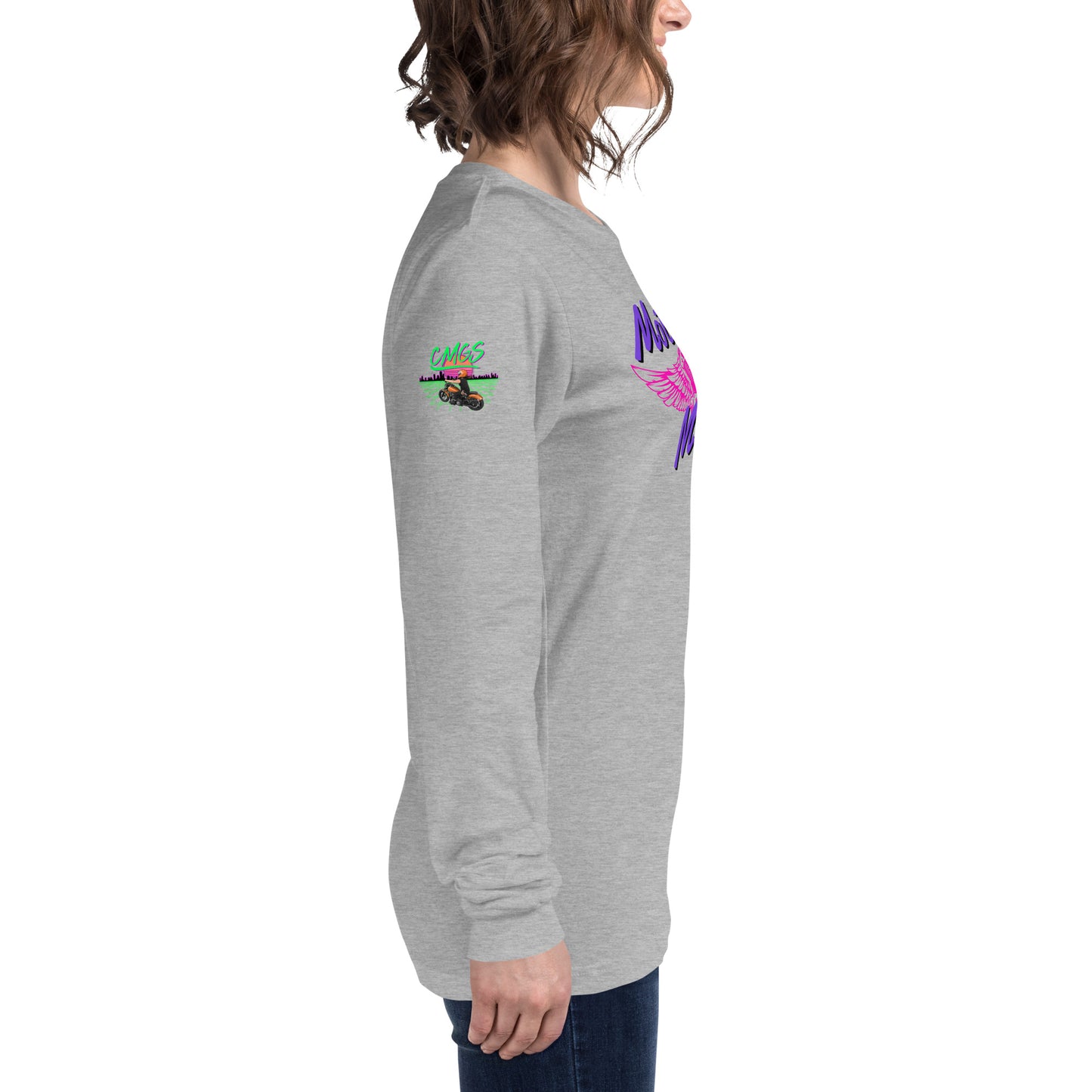 Motorcycle Mama Unisex Long Sleeve Tee