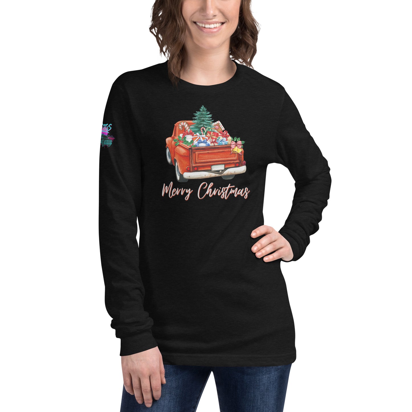 Merry Christmas Unisex Long Sleeve Tee