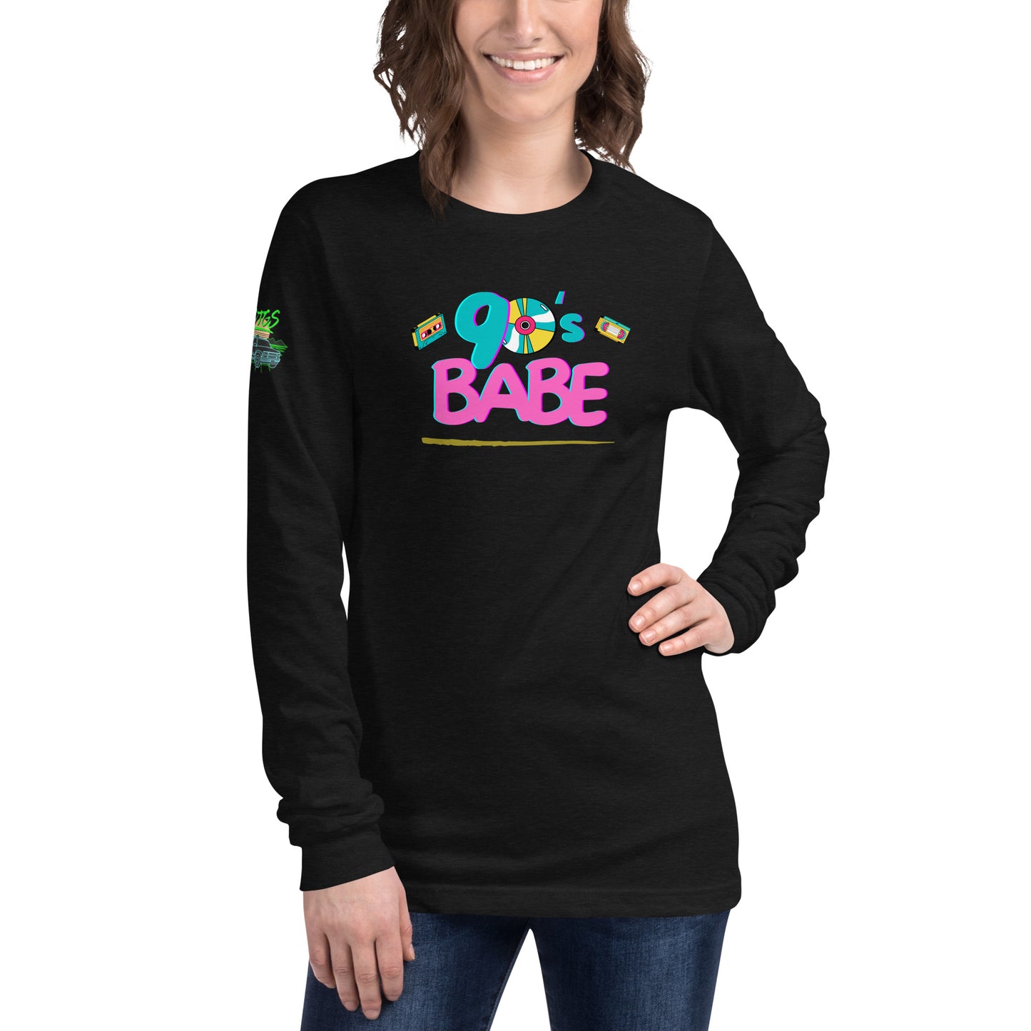 90's Babe Unisex Long Sleeve Tee