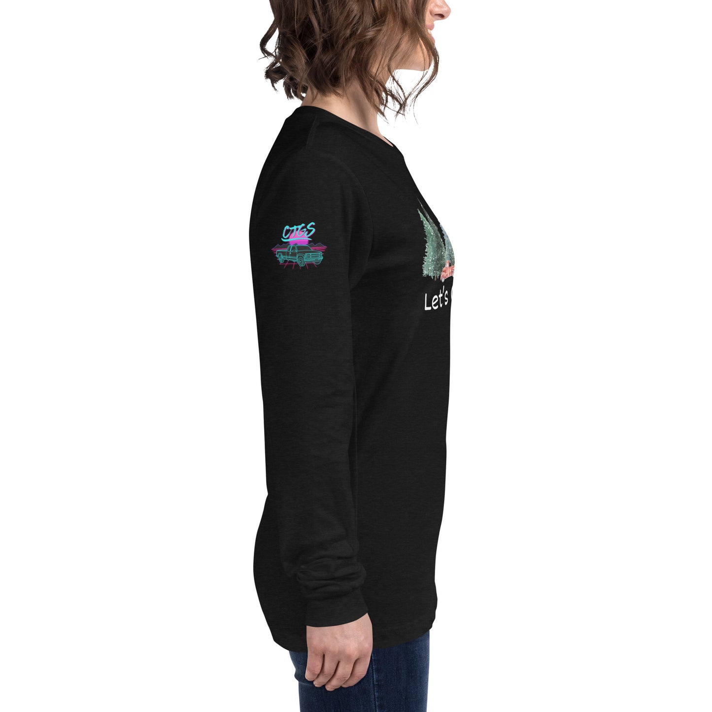 Let's Get Cozy Unisex Long Sleeve Soft Tee