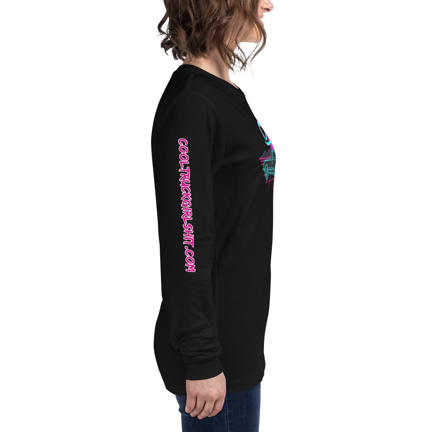 CTGS Unisex Long Sleeve Tee with Sleeve Design