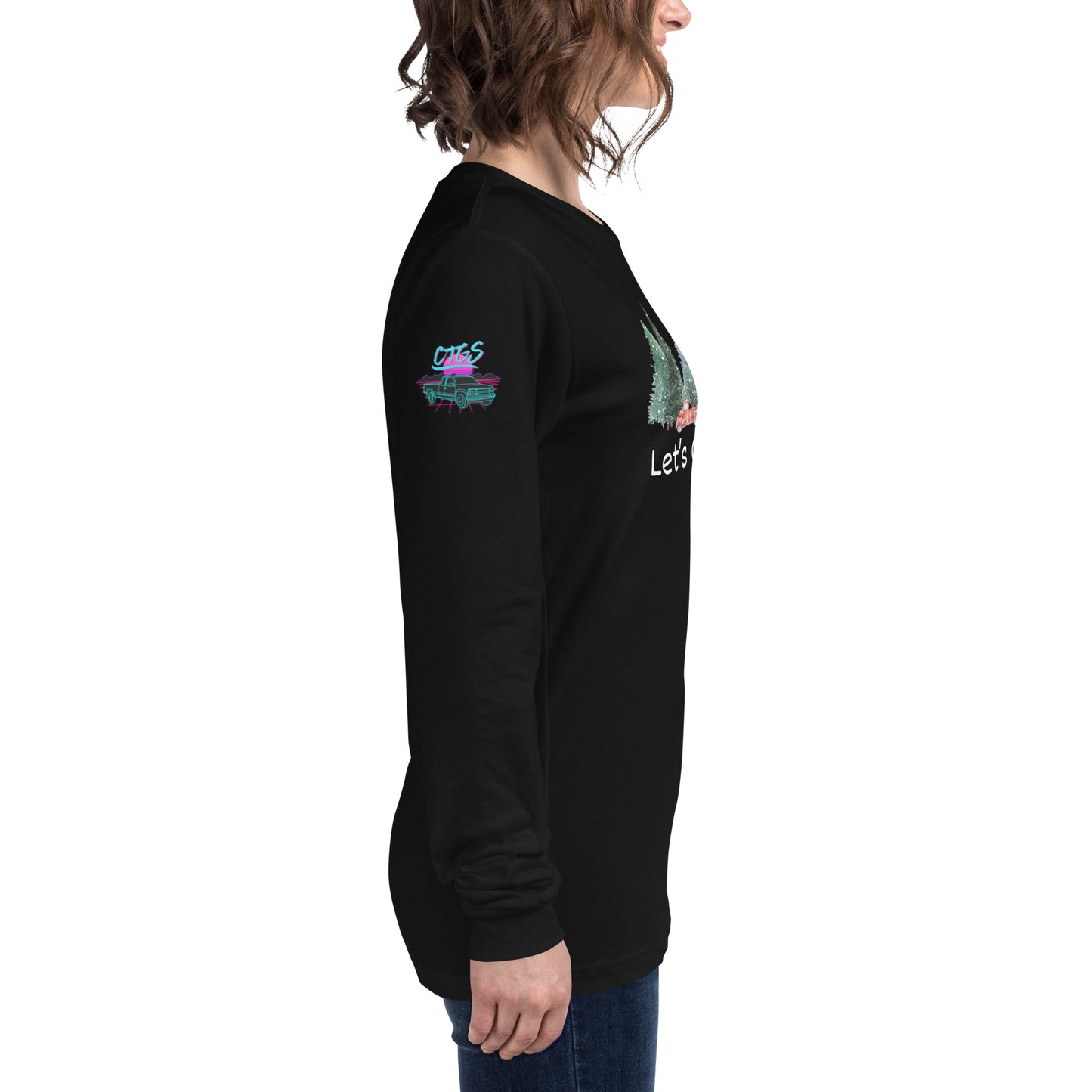 Let's Get Cozy Unisex Long Sleeve Soft Tee