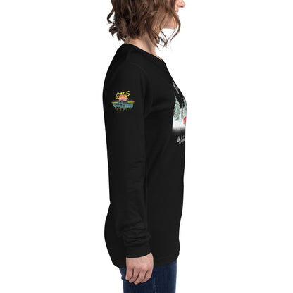 Driving In A Winter Wonderland Unisex Long Sleeve Tee