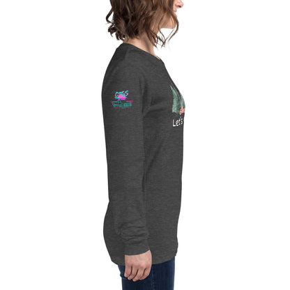 Let's Get Cozy Unisex Long Sleeve Soft Tee