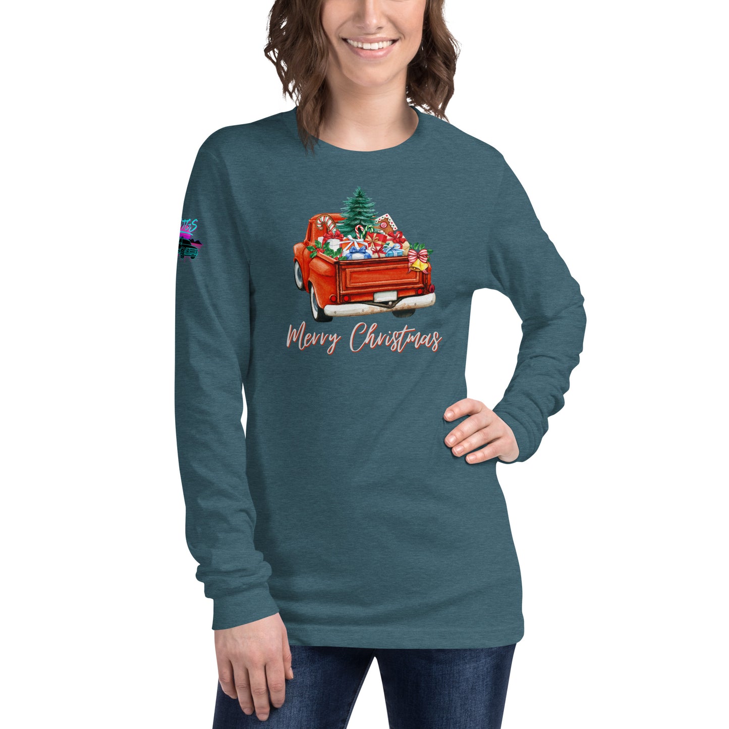 Merry Christmas Unisex Long Sleeve Tee