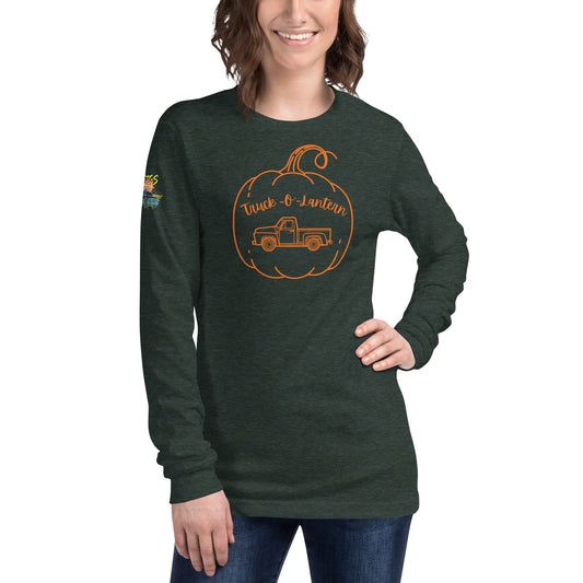 Truck-O'-Lantern Unisex Long Sleeve Tee