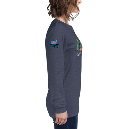 Let's Get Cozy Unisex Long Sleeve Soft Tee