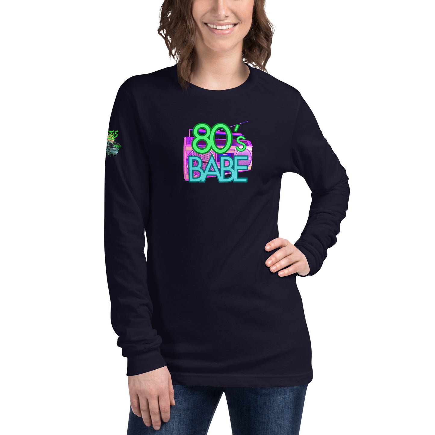 80's Babe Unisex Long Sleeve Tee