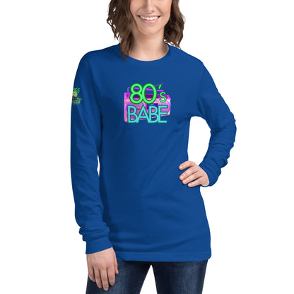 80's Babe Unisex Long Sleeve Tee