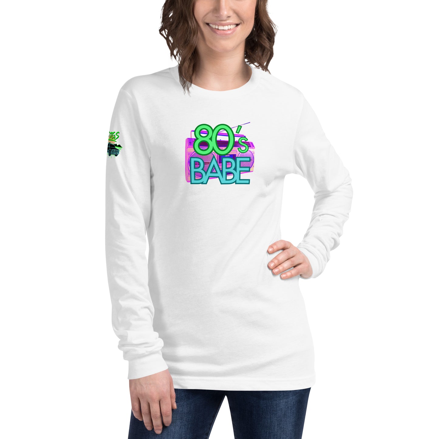 80's Babe Unisex Long Sleeve Tee