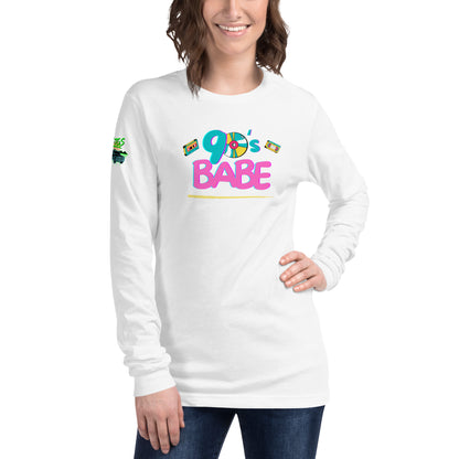 90's Babe Unisex Long Sleeve Tee