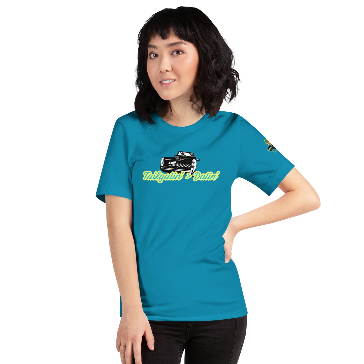 Tailgatin' > Datin' Unisex Soft T-shirt