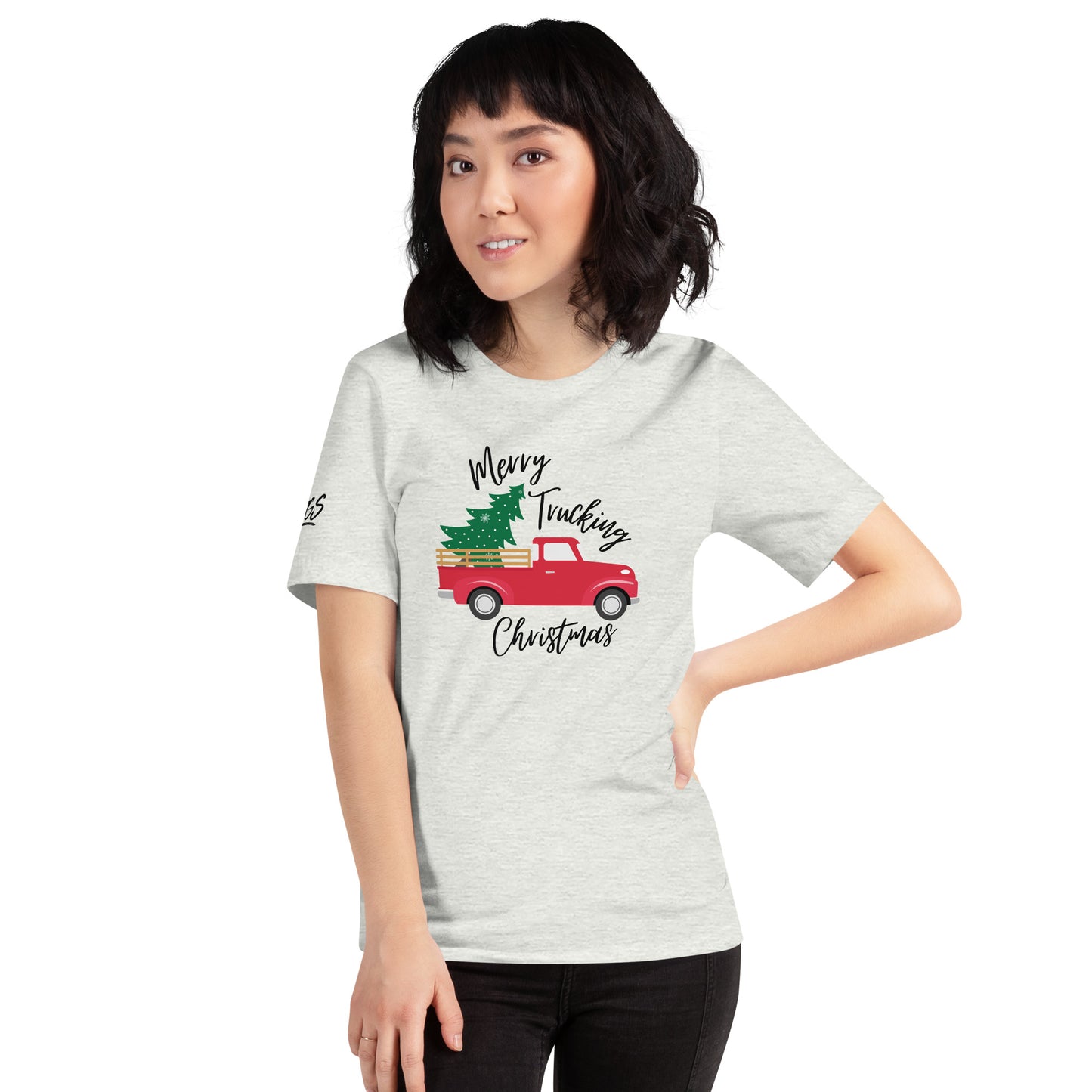 Merry Trucking Christmas Unisex Soft T-shirt