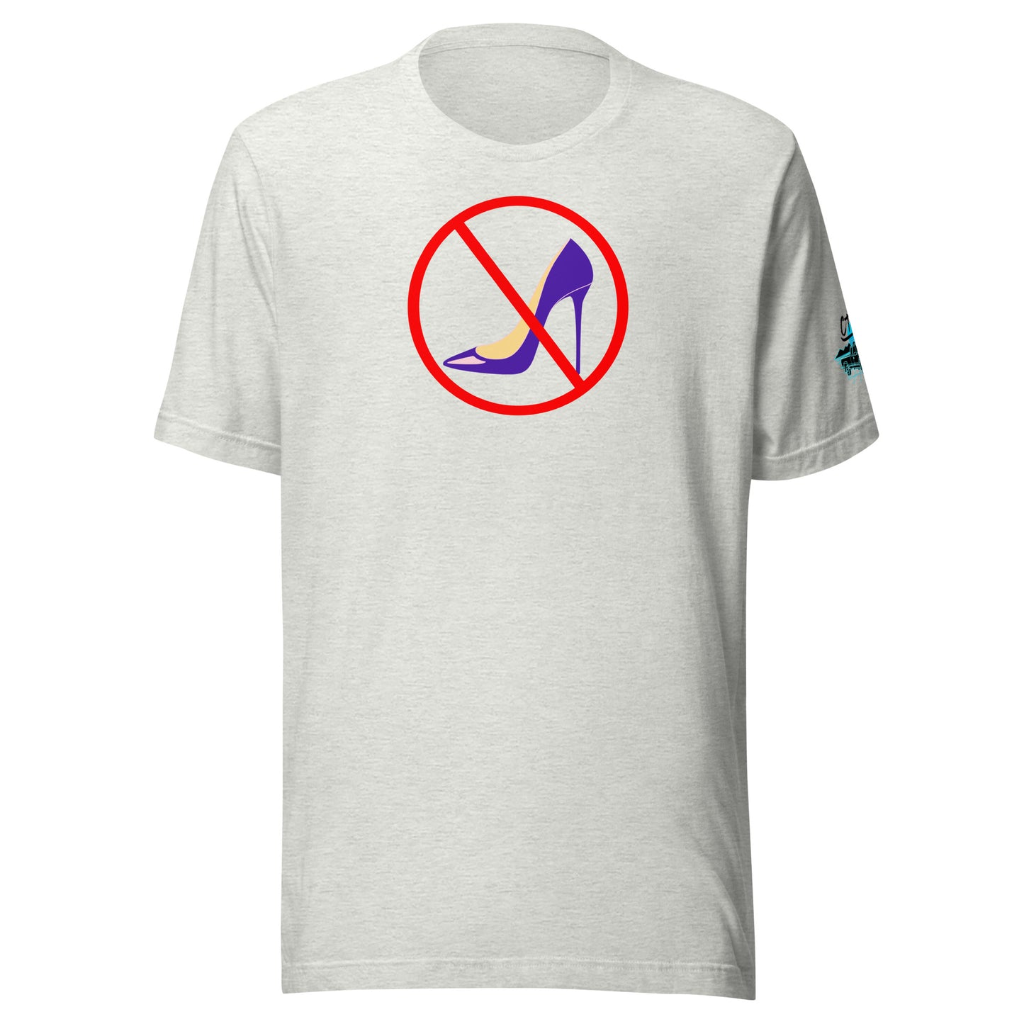 No Heels Just Wheels Truck Unisex Soft T-shirt