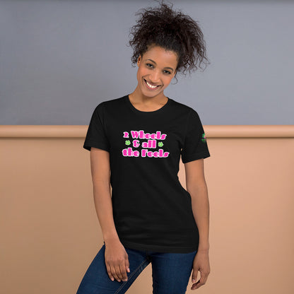 2 Wheels & All The Feels Unisex Soft T-shirt