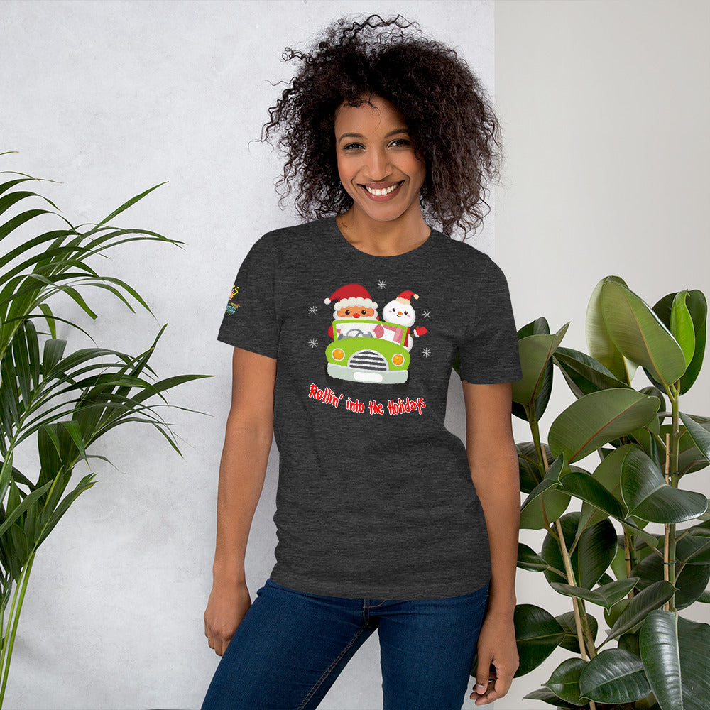 Rollin' Into The Holidays Unisex Soft T-shirt