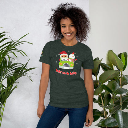 Rollin' Into The Holidays Unisex Soft T-shirt