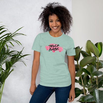 Truck Babe Unisex Soft T-shirt