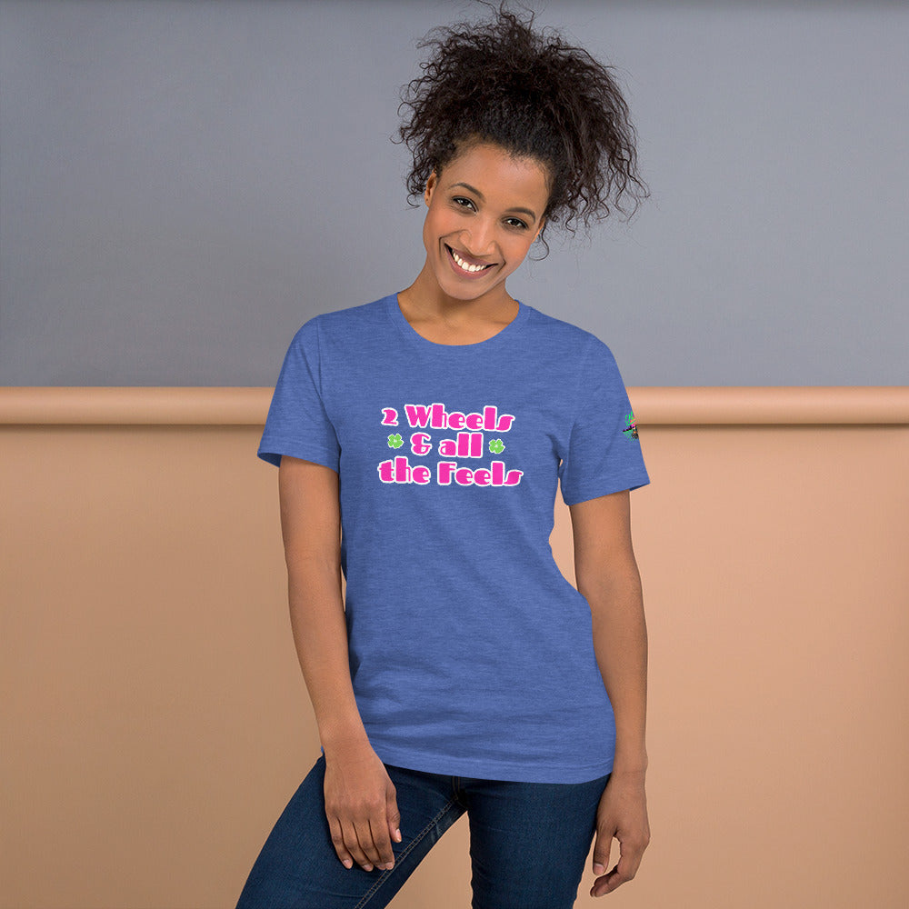 2 Wheels & All The Feels Unisex Soft T-shirt