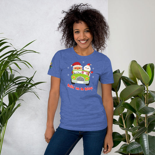 Rollin' Into The Holidays Unisex Soft T-shirt