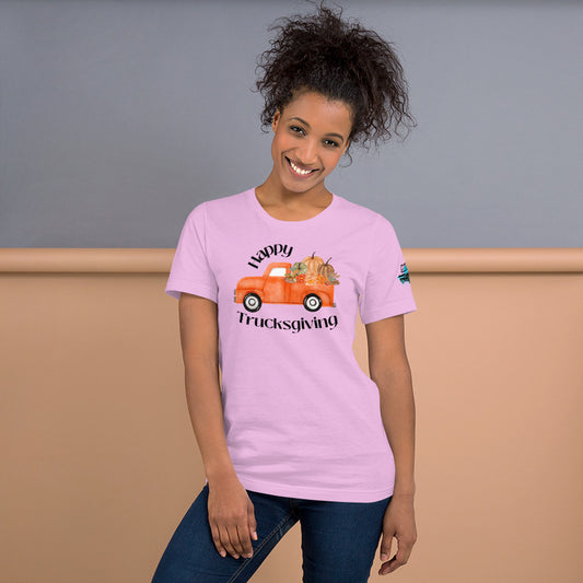 Happy Trucksgiving Unisex Soft T-shirt