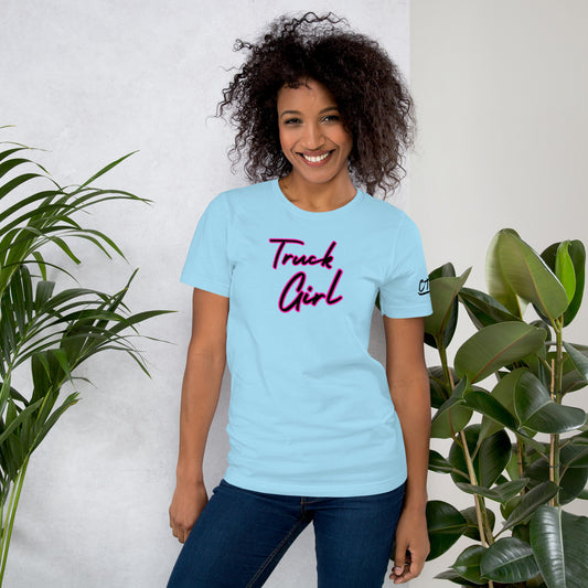 Truck Girl Unisex Soft T-shirt