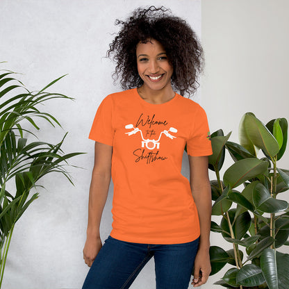 Welcome To The Shiftshow Unisex Soft T-shirt