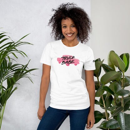 Truck Babe Unisex Soft T-shirt