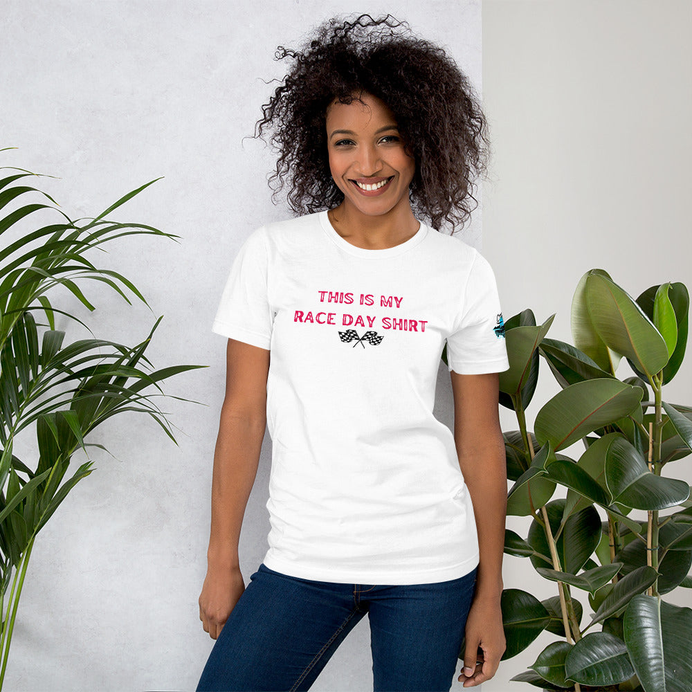 This Is My Race Day Shirt Unisex Soft T-shirt