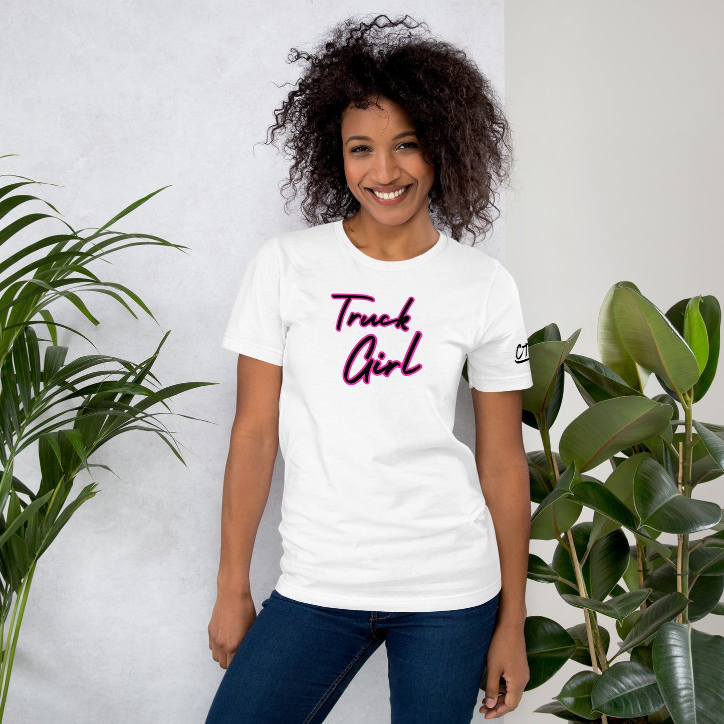 Truck Girl Unisex Soft T-shirt