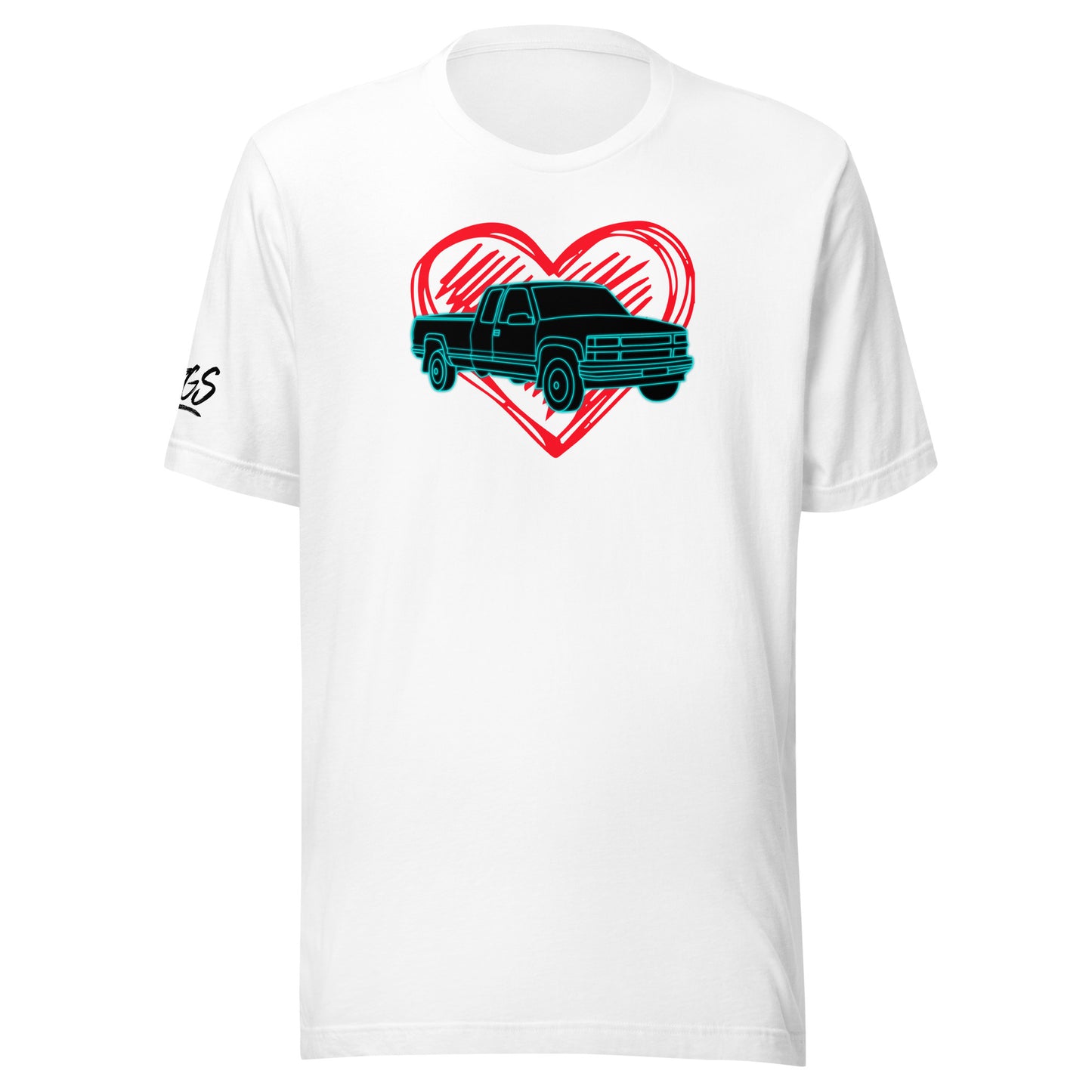 Truck Heart Unisex Soft T-shirt