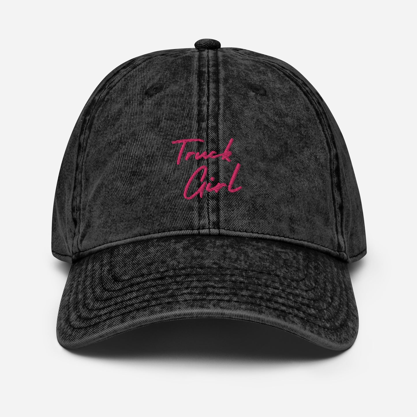 Truck Girl Vintage Cotton Twill Cap