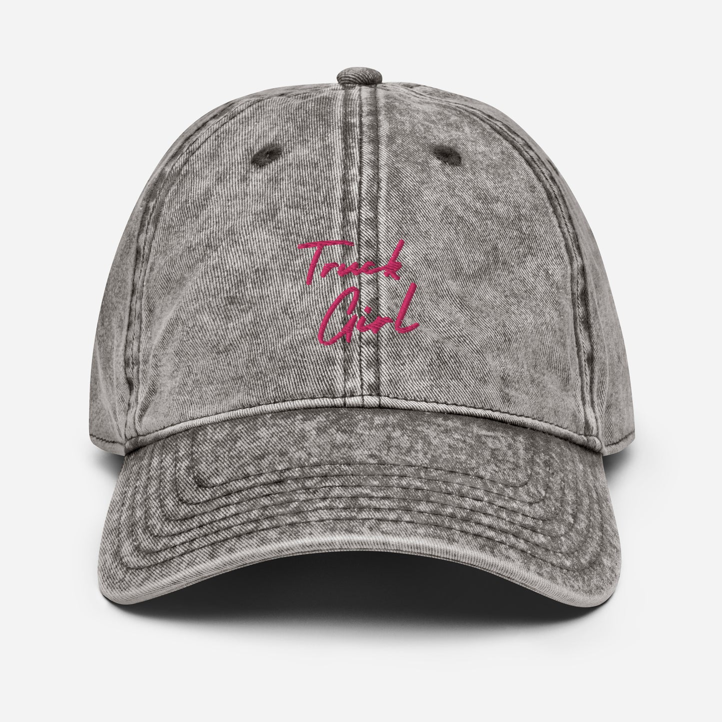 Truck Girl Vintage Cotton Twill Cap