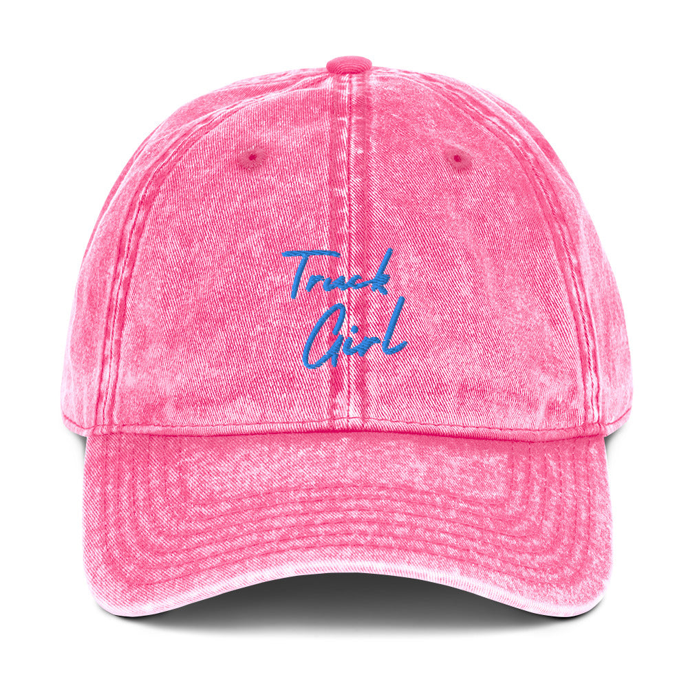 Truck Girl Vintage Cotton Twill Cap