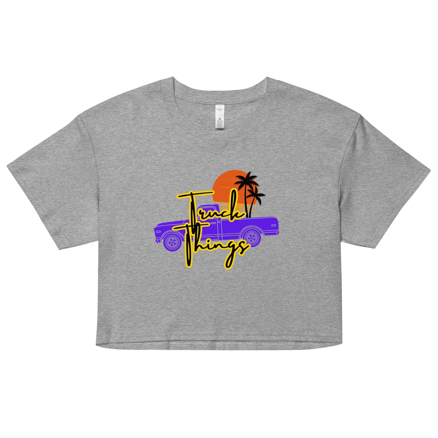 Truck Things Women’s Crop Top