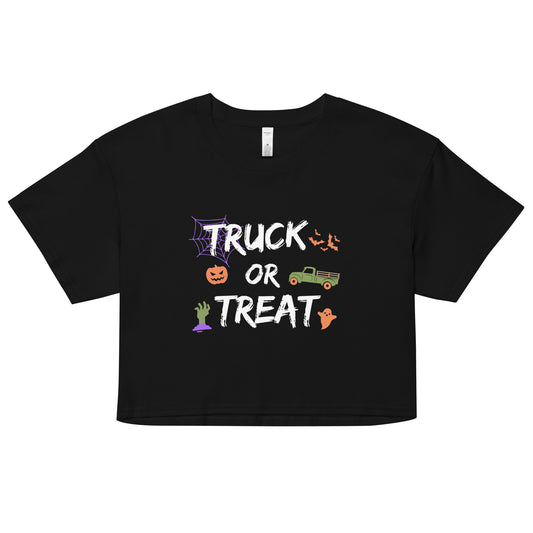 Truck Or Treat Women’s Crop Top