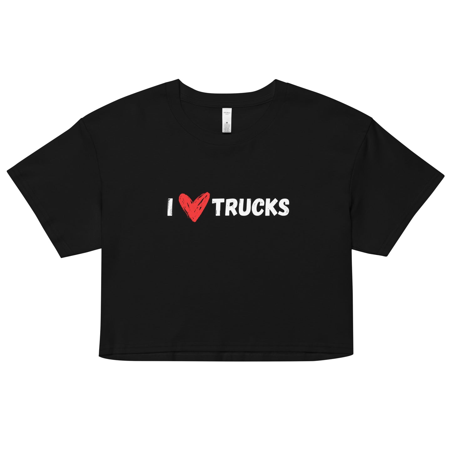 I Heart Trucks Women’s Crop Top